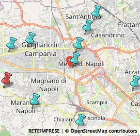 Mappa Via Venti Settembre, 80018 Mugnano di Napoli NA, Italia (2.92273)