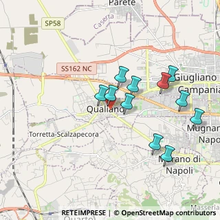 Mappa Via Cesare Battisti, 80019 Qualiano NA, Italia (1.86273)
