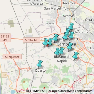 Mappa Via Cesare Battisti, 80019 Qualiano NA, Italia (3.325)