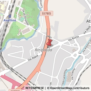 Mappa Via Appia, 24, 83042 Atripalda, Avellino (Campania)