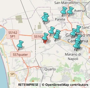 Mappa Via Ripuaria Parco Andrea, 80019 Qualiano NA, Italia (4.26786)