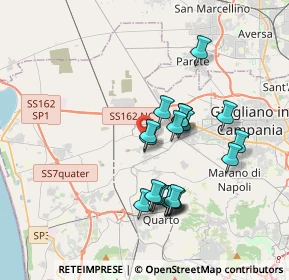 Mappa Via Ripuaria Parco Andrea, 80019 Qualiano NA, Italia (3.5175)