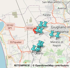 Mappa Via Ripuaria Parco Andrea, 80019 Qualiano NA, Italia (3.21091)