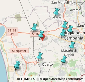 Mappa Via Ripuaria Parco Andrea, 80019 Qualiano NA, Italia (4.88545)