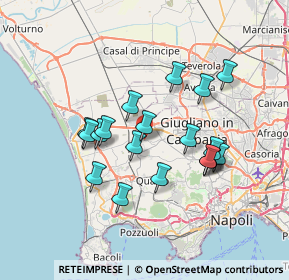 Mappa Via Ripuaria Parco Andrea, 80019 Qualiano NA, Italia (6.66842)