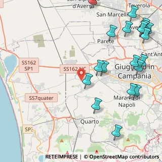 Mappa SP Ripuaria, 80019 Giugliano in Campania NA (6.467)