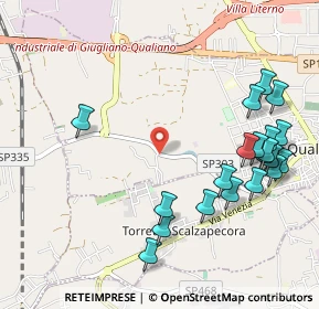 Mappa Via Ripuaria Parco Andrea, 80019 Qualiano NA, Italia (1.293)