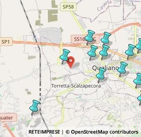 Mappa Via Ripuaria Parco Andrea, 80019 Qualiano NA, Italia (2.6825)