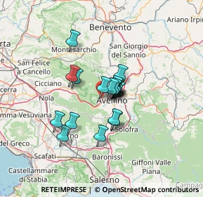 Mappa Via Loreto, 83013 Mercogliano AV, Italia (9.19778)