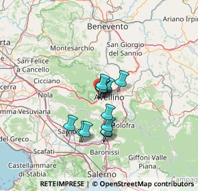 Mappa Via Loreto, 83013 Mercogliano AV, Italia (9.29462)