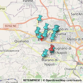 Mappa 80010 Villaricca NA, Italia (1.32941)