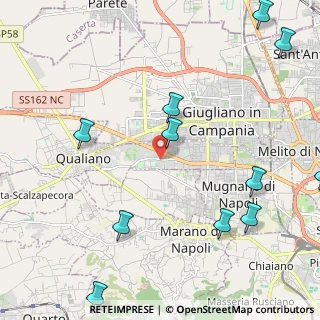 Mappa 80010 Villaricca NA, Italia (3.10545)