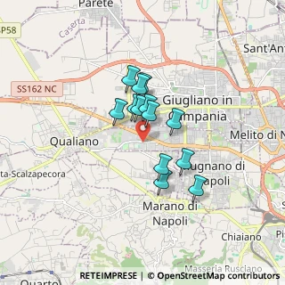 Mappa 80010 Villaricca NA, Italia (1.24692)