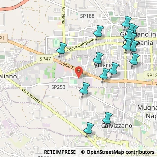 Mappa 80010 Villaricca NA, Italia (1.4615)