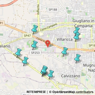 Mappa 80010 Villaricca NA, Italia (1.3175)
