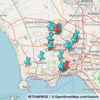 Mappa 80010 Villaricca NA, Italia (6.8245)