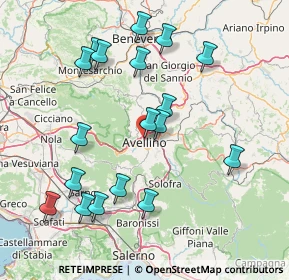 Mappa Via Mafalda di Savoia, 83100 Avellino AV, Italia (17.59778)