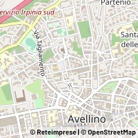 Mapa Avellino