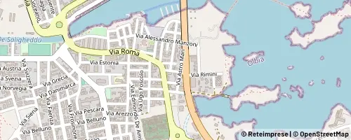 Mappa Olbia