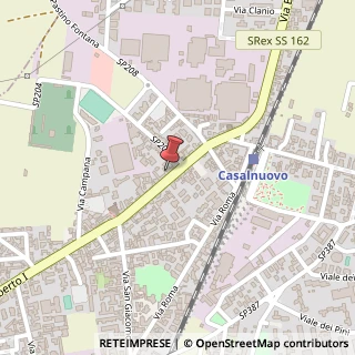 Mappa Corso Umberto I, 495, 80013 Casalnuovo di Napoli, Napoli (Campania)