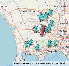 Mappa Via Campana, 80019 Qualiano NA, Italia (6.95471)