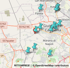 Mappa Via Campana, 80019 Qualiano NA, Italia (4.81231)