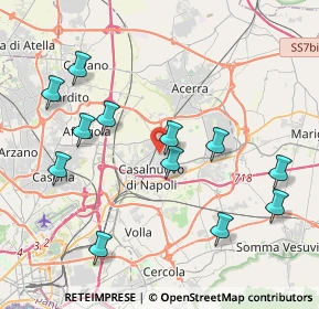 Mappa Via Guglielmo Marconi, 80013 Casalnuovo di Napoli NA, Italia (4.6125)