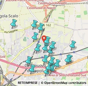Mappa Via Guglielmo Marconi, 80013 Casalnuovo di Napoli NA, Italia (1.0605)