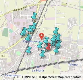 Mappa Via Guglielmo Marconi, 80013 Casalnuovo di Napoli NA, Italia (0.3805)