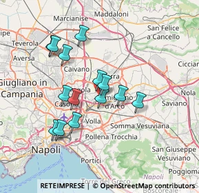 Mappa Via Guglielmo Marconi, 80013 Casalnuovo di Napoli NA, Italia (6.63714)