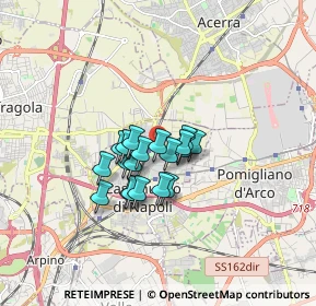 Mappa Via Guglielmo Marconi, 80013 Casalnuovo di Napoli NA, Italia (1.13947)