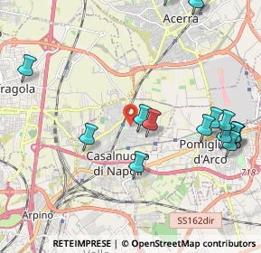 Mappa Via Guglielmo Marconi, 80013 Casalnuovo di Napoli NA, Italia (2.62143)