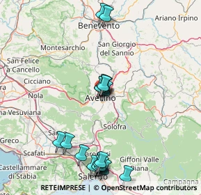 Mappa Via Giuseppe Verdi, 83100 Avellino AV, Italia (18.22)
