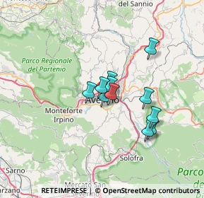 Mappa Via Giuseppe Verdi, 83100 Avellino AV, Italia (4.91273)