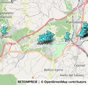 Mappa Via Giuseppe Verdi, 83100 Avellino AV, Italia (2.3585)