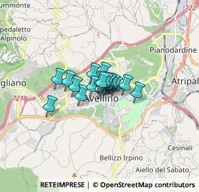 Mappa Via Giuseppe Verdi, 83100 Avellino AV, Italia (0.76611)