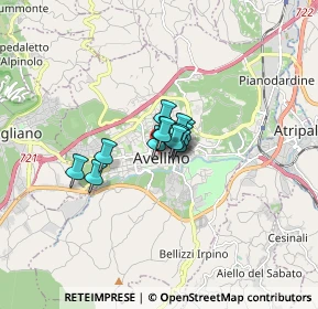 Mappa Via Giuseppe Verdi, 83100 Avellino AV, Italia (0.73692)
