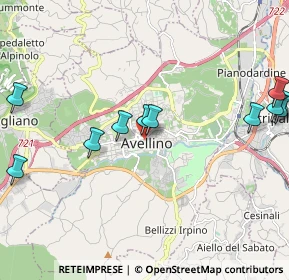 Mappa Via Giuseppe Verdi, 83100 Avellino AV, Italia (2.62273)