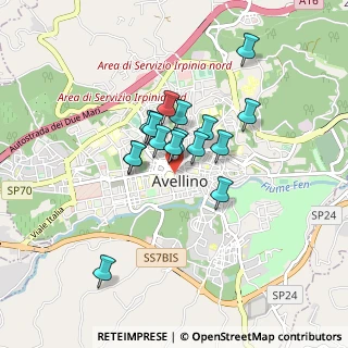 Mappa Via Verdi Giuseppe, 83100 Avellino AV, Italia (0.67063)