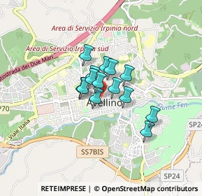 Mappa Via Giuseppe Verdi, 83100 Avellino AV, Italia (0.51286)