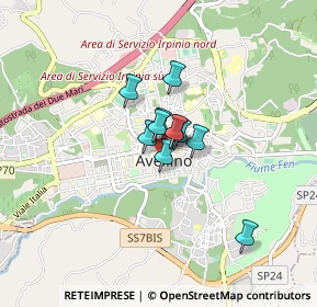 Mappa Via Verdi Giuseppe, 83100 Avellino AV, Italia (0.45)