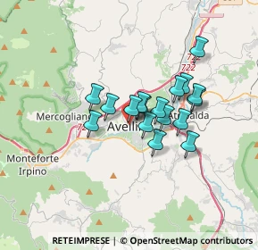 Mappa Via Giuseppe Verdi, 83100 Avellino AV, Italia (2.58941)