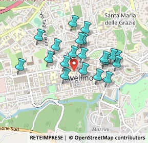 Mappa Via Verdi Giuseppe, 83100 Avellino AV, Italia (0.403)