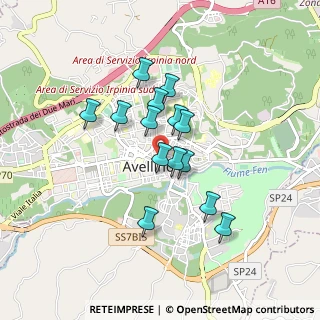 Mappa Green Self shop & coffee 24h Avellino, 83100 Avellino AV, Italia (0.73)