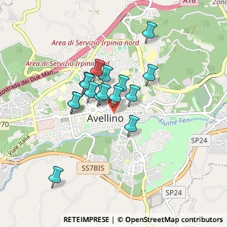 Mappa Green Self shop & coffee 24h Avellino, 83100 Avellino AV, Italia (0.71875)