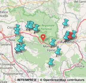 Mappa Corso Vittorio Emanuele II, 83027 Mugnano del Cardinale AV, Italia (8.668)