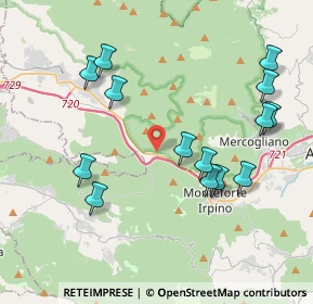 Mappa Corso Vittorio Emanuele II, 83027 Mugnano del Cardinale AV, Italia (4.56357)