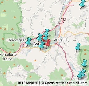 Mappa Via triggio, 83100 Avellino AV, Italia (4.69818)
