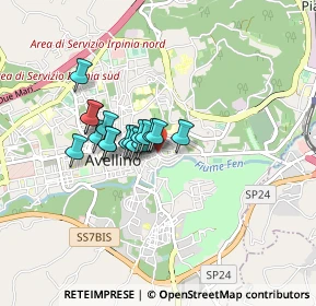 Mappa Piazza Amendola, 83100 Avellino AV, Italia (0.59176)