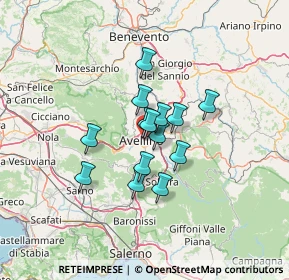 Mappa Via triggio, 83100 Avellino AV, Italia (9.33357)